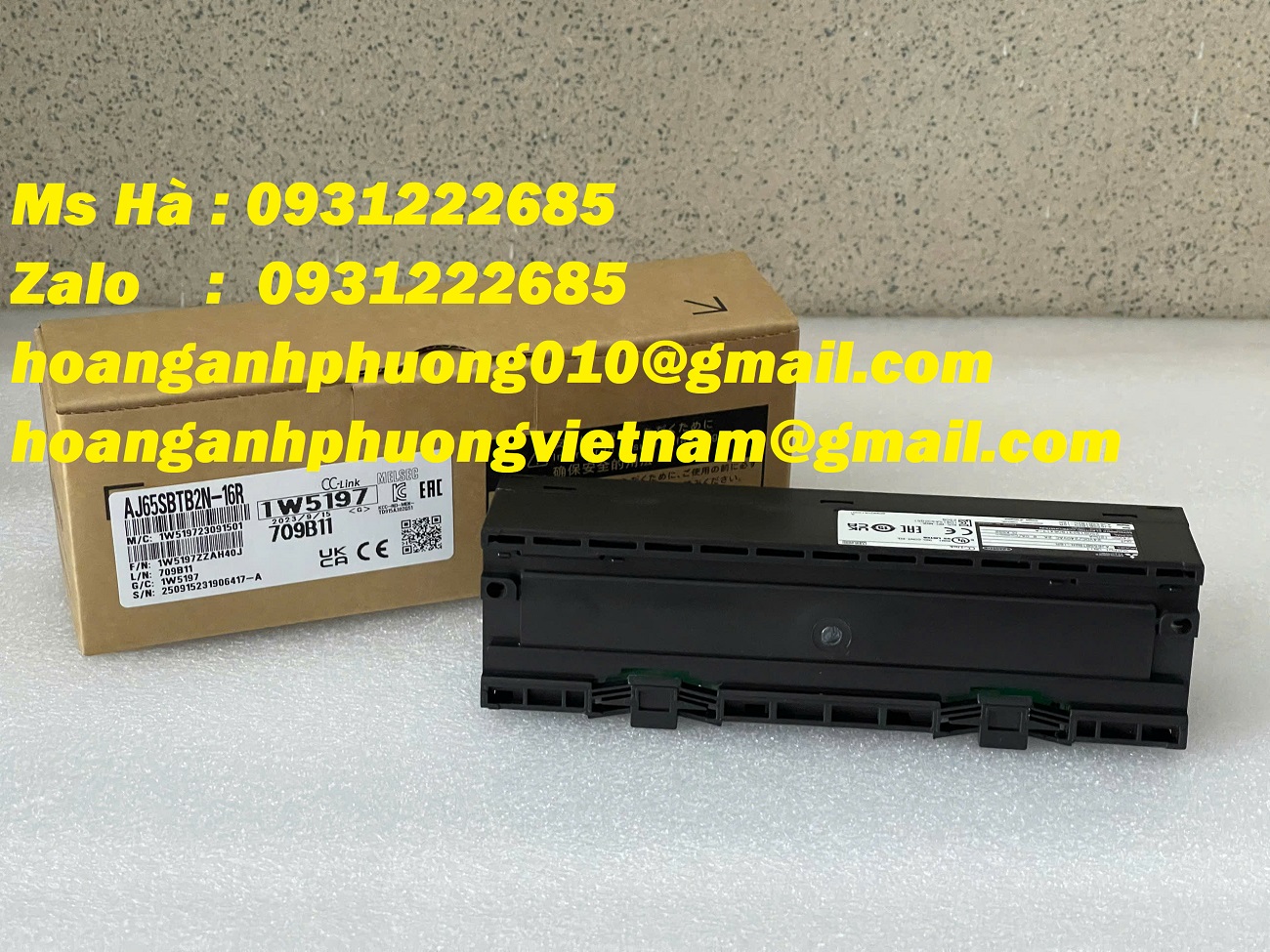 Bán giá tốt - Mitsubishi AJ65SBTB2N-16R mô đun output mới
